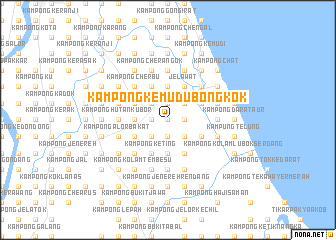 map of Kampong Kemudu Bongkok