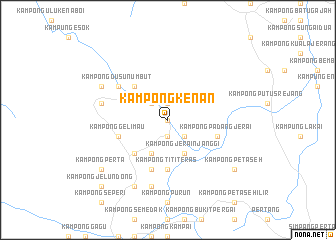 map of Kampong Kenan