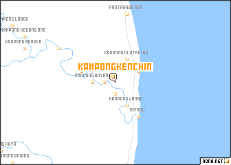 map of Kampong Kenchin