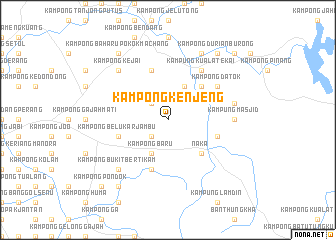 map of Kampong Kenjeng