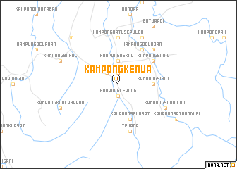 map of Kampong Kenua