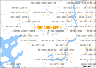 map of Kampong Kepah