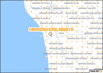 map of Kampong Kepala Buaya