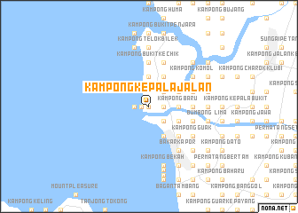 map of Kampong Kepala Jalan