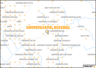 map of Kampong Kepala Kerbau