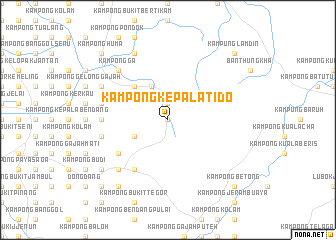 map of Kampong Kepala Tido