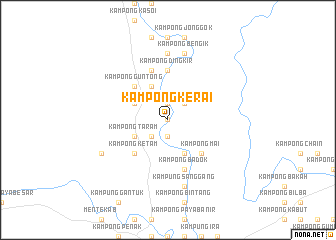 map of Kampong Kerai