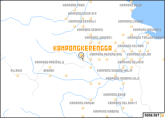 map of Kampong Kerengga