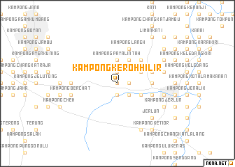 map of Kampong Keroh Hilir