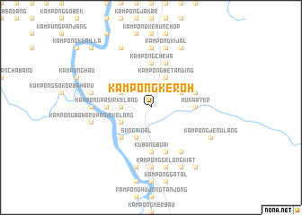 map of Kampong Keroh