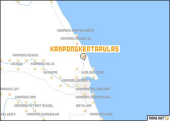 map of Kampong Kerta Pulas