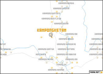 map of Kampong Ketam