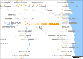 map of Kampong Ketapi Tinggal