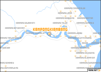 map of Kampong Kiambang