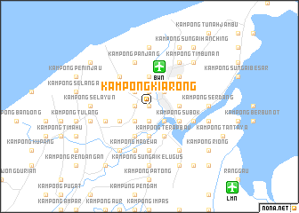 map of Kampong Kiarong