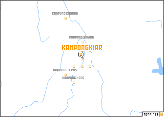 map of Kampong Kiar