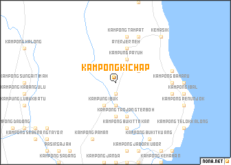 map of Kampong Kichap