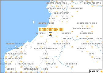 map of Kampong Kihi