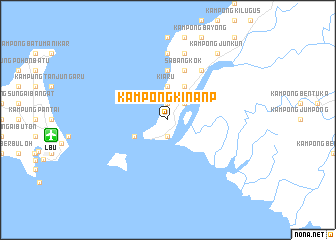 map of Kampong Kinanp