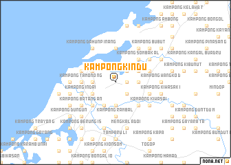 map of Kampong Kindu