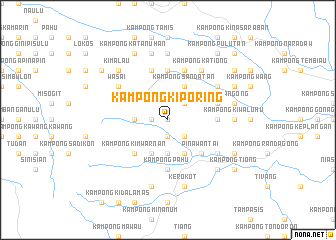 map of Kampong Kiporing