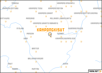 map of Kampong Kisut