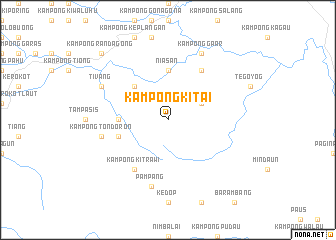 map of Kampong Kitai