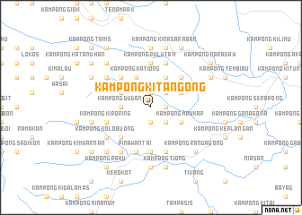 map of Kampong Kitangong