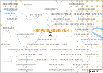 map of Kampong Kob Kiyeh