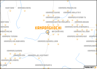 map of Kampong Kochi