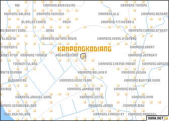 map of Kampong Kodiang