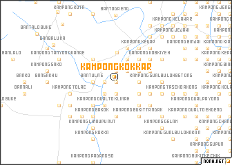 map of Kampong Kok Kar