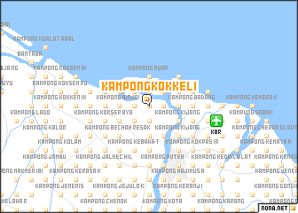 map of Kampong Kok Keli