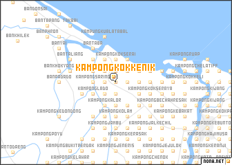map of Kampong Kok Kenik