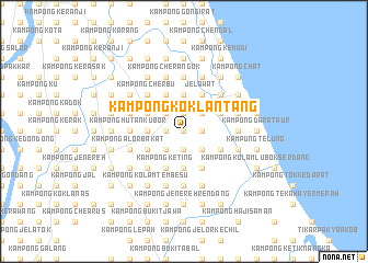 map of Kampong Kok Lantang