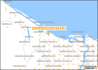 map of Kampong Kok Serai