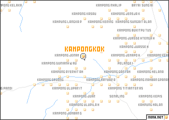 map of Kampong Kok