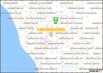 map of Kampong Komol