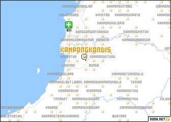 map of Kampong Kondis