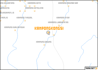 map of Kampong Kongsi