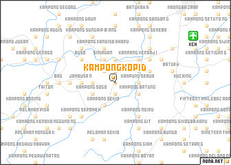 map of Kampong Kopid