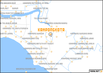 map of Kampong Kota