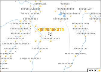 map of Kampong Kota