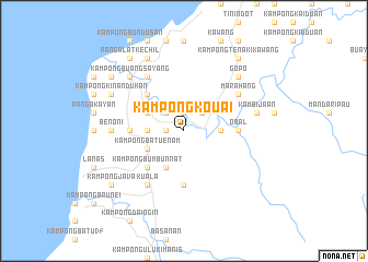 map of Kampong Kouai