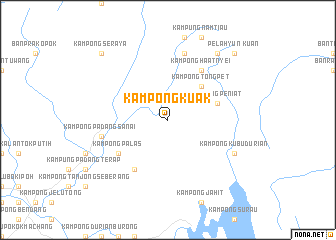 map of Kampong Kuak