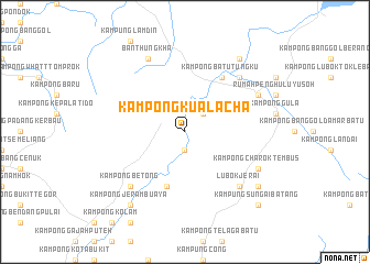 map of Kampong Kuala Cha