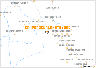 map of Kampong Kuala Keteyong
