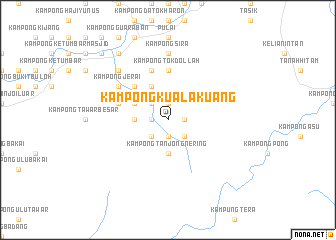 map of Kampong Kuala Kuang