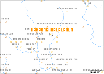 map of Kampong Kuala Lanun