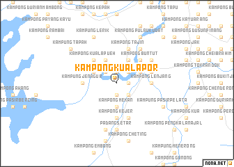 map of Kampong Kuala Por